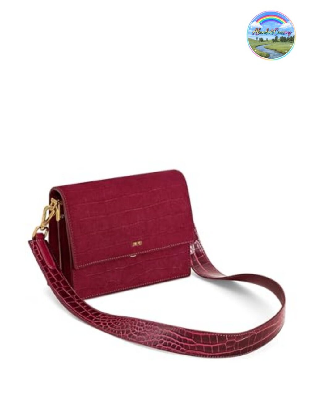 JW PEI Mini Flap Crossbody Faux Suede Vegan Leather
